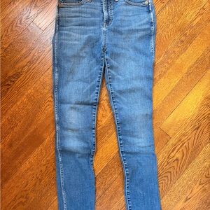 Madewell 10” High-Rise Skinny Blue Women's Jeans